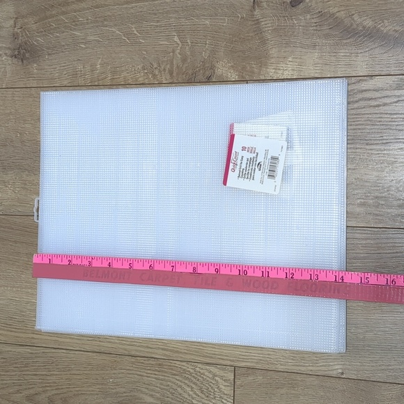 Quick Count 8 sheets clear plastic canvas  Mesh #10 size 11" X14 - Picture 4 of 5